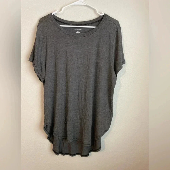 Halogen women’s black and gray short sleeve top size XL - Picture 1 of 5